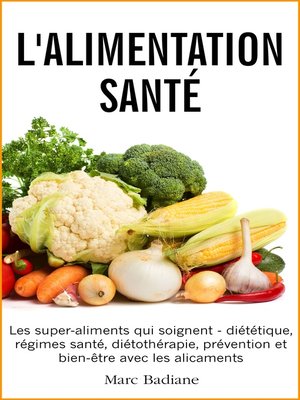 cover image of L'alimentation santé